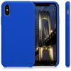 Husa Apple iPhone X / iPhone XS, Silicon, Albastru, 42495.134