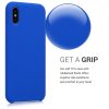 Husa Apple iPhone X / iPhone XS, Silicon, Albastru, 42495.134