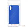 Husa Apple iPhone X / iPhone XS, Silicon, Albastru, 42495.134