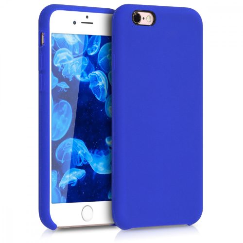 Husa Apple iPhone 6 / iPhone 6s, Silicon, Albastru, 40223.134