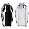 Husa Cheie Auto pentru BMW / Land Rover - Display, Silicon, Silver, 47310.94