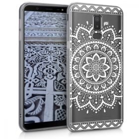 Husa Samsung Galaxy J8, Silicon, Transparent, 47354.01