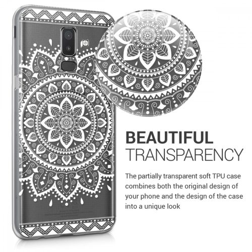 Husa Samsung Galaxy J8, Silicon, Transparent, 47354.01