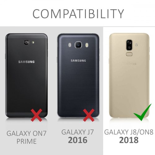 Husa Samsung Galaxy J8, Silicon, Transparent, 47354.01