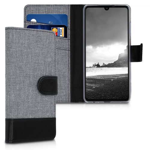 Husa Huawei P30, Textil, Gri, 47417.01