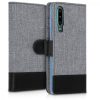 Husa Huawei P30, Textil, Gri, 47417.01