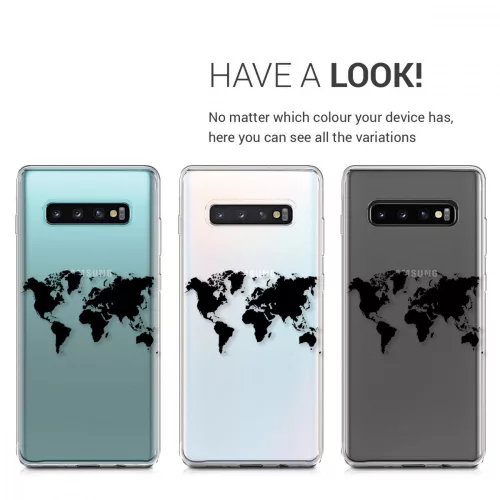 Husa Samsung Galaxy S10 Plus, Silicon, Transparent, 47458.01