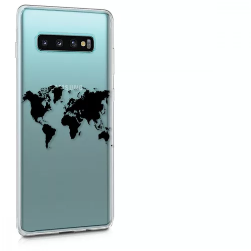 Husa Samsung Galaxy S10 Plus, Silicon, Transparent, 47458.01
