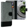 Husa Motorola Moto G7 / Moto G7 Plus, Textil, Gri, 47487.01
