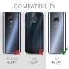 Husa Motorola Moto G7 / Moto G7 Plus, Textil, Gri, 47487.01
