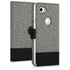 Husa Google Pixel 3a, Textil, Gri, 47592.22