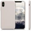Husa Apple iPhone X / iPhone XS, Silicon, Bej, 46313.11