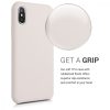 Husa Apple iPhone X / iPhone XS, Silicon, Bej, 46313.11