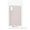 Husa Apple iPhone X / iPhone XS, Silicon, Bej, 46313.11