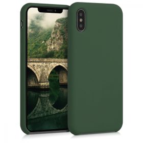 Husa Apple iPhone X / iPhone XS, Silicon, Verde, 42495.80