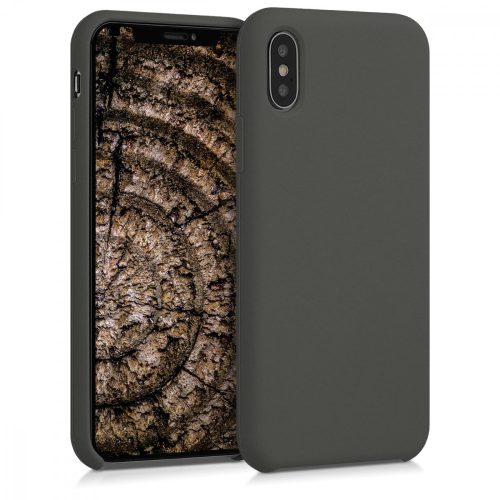 Husa Apple iPhone X / iPhone XS, Silicon, Verde, 42495.107