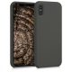 Husa Apple iPhone X / iPhone XS, Silicon, Verde, 42495.107