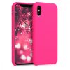 Husa Apple iPhone X / iPhone XS, Silicon, Roz, 46313.08