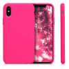 Husa Apple iPhone X / iPhone XS, Silicon, Roz, 46313.08