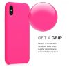 Husa Apple iPhone X / iPhone XS, Silicon, Roz, 46313.08