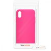 Husa Apple iPhone X / iPhone XS, Silicon, Roz, 46313.08