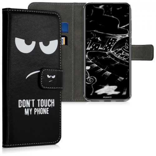 Husa Huawei Y7 (2019) / Y7 Prime (2019), Piele ecologica, Negru, 47664.01