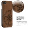 Husa Apple iPhone 8 / iPhone 7 / iPhone SE 2, Lemn, Maro, 39462.15