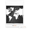Husa pentru monitor de 27-28 inch, Kwmobile, Negru/Alb, Textil, 45116.05