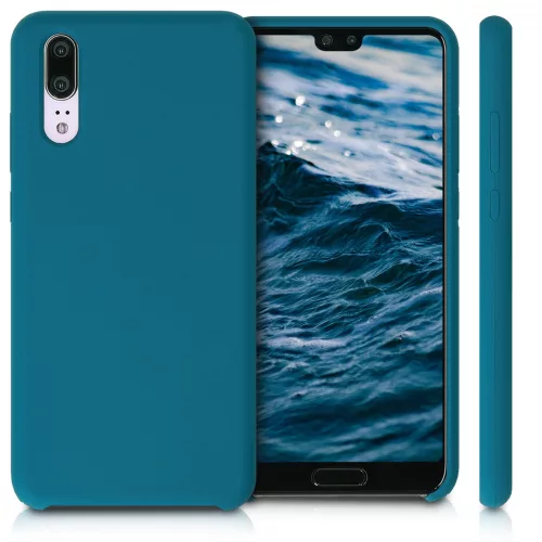 Husa Huawei P20, Silicon, Albastru, 45689.62