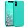 Husa Apple iPhone X / iPhone XS, Silicon, Verde, 46270.126