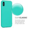 Husa Apple iPhone X / iPhone XS, Silicon, Verde, 46270.126
