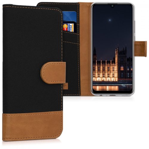 Husa Huawei P Smart (2019), Textil, Negru, 47396.02