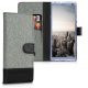 Husa Sony Xperia 10 Plus, Textil, Gri, 48001.01
