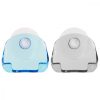 Set 2 Suporti cu ventuza pentru aparat de ras, Kwmobile, Negru/Albastru, Plastic, 48032.01