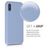 Husa Apple iPhone X / iPhone XS, Silicon, Albastru, 46313.58