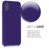Husa Apple iPhone X / iPhone XS, Silicon, Violet, 42495.38