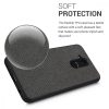 Husa Huawei Mate 20 Lite, Textil, Negru, 48006.02