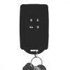 Husa Cheie Auto pentru Renault / Dacia - 4 Butoane - Keyless Go, Silicon, Negru, 48035.01