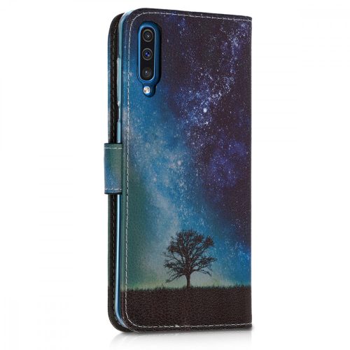 Husa Samsung Galaxy A50, Piele ecologica, Multicolor, 48062.02