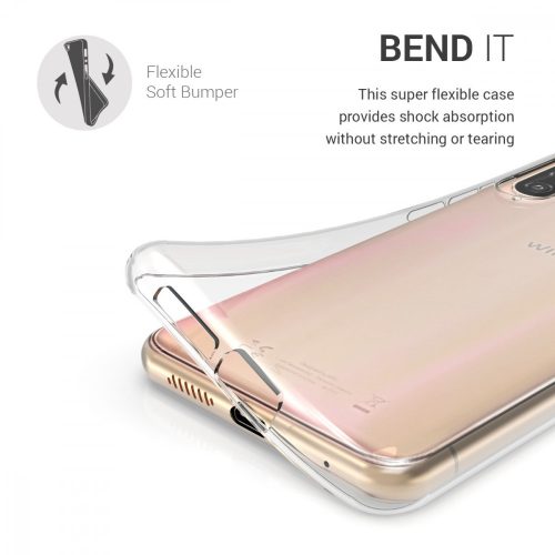 Husa Wiko View 3, Silicon, Transparent, 48076.03