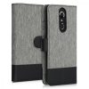 Husa Alcatel 3 (2019) / 3L (2019), Textil, Gri, 48095.22