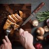 Set 6 cutite pentru friptura cu maner din lemn Navaris, 48114.01.06