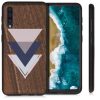 Husa Samsung Galaxy A50, Lemn, Multicolor, 48177.01