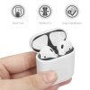 Set 2 Aparatori de praf pentru casti Apple AirPods 2/AirPods 1, Kwmobile, Negru, Plastic, 48242.01