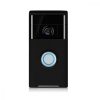 Husa de protectie pentru Nest Ring Video Doorbell 1, Kwmobile, Negru, Silicon, 48248.01