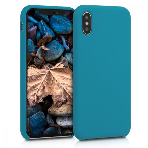 Husa Apple iPhone X / iPhone XS, Silicon, Verde, 42495.62