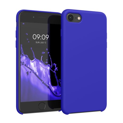 Husa Apple iPhone 8 / iPhone 7 / iPhone SE 2, Silicon, Albastru, 40225.134