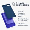 Husa Apple iPhone 8 / iPhone 7 / iPhone SE 2, Silicon, Albastru, 40225.134