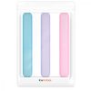 Set 3 Cutii pentru periuta de dinti, Kwmobile, Multicolor, Plastic, 48353.01