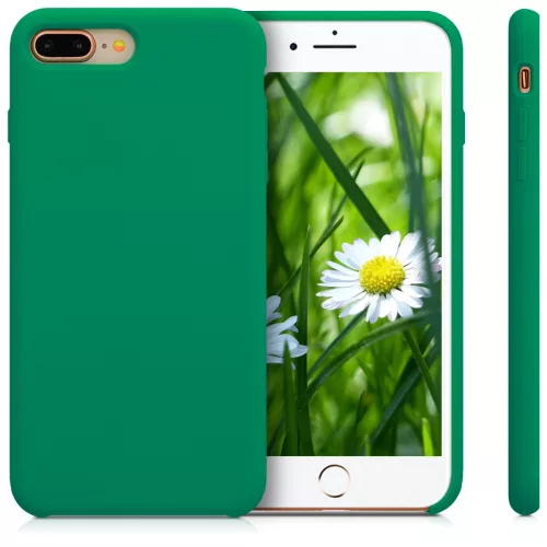 Husa Apple iPhone 8 Plus / iPhone 7 Plus, Silicon, Verde, 40842.142